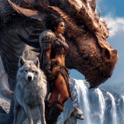 wolffamilyanddragon04